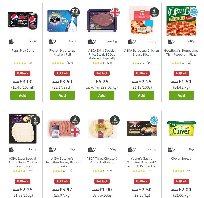 ASDA Offers from 19 June