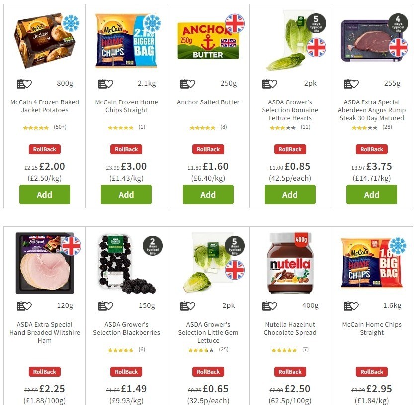 ASDA Offers from 19 June