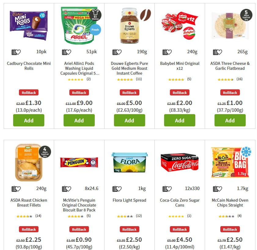 ASDA Offers from 3 July