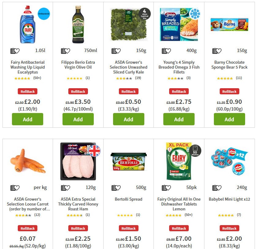 ASDA Offers from 3 July