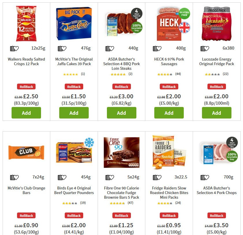 ASDA Offers from 3 July