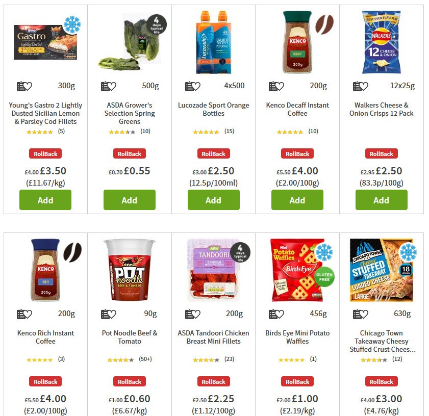 ASDA Offers from 3 July