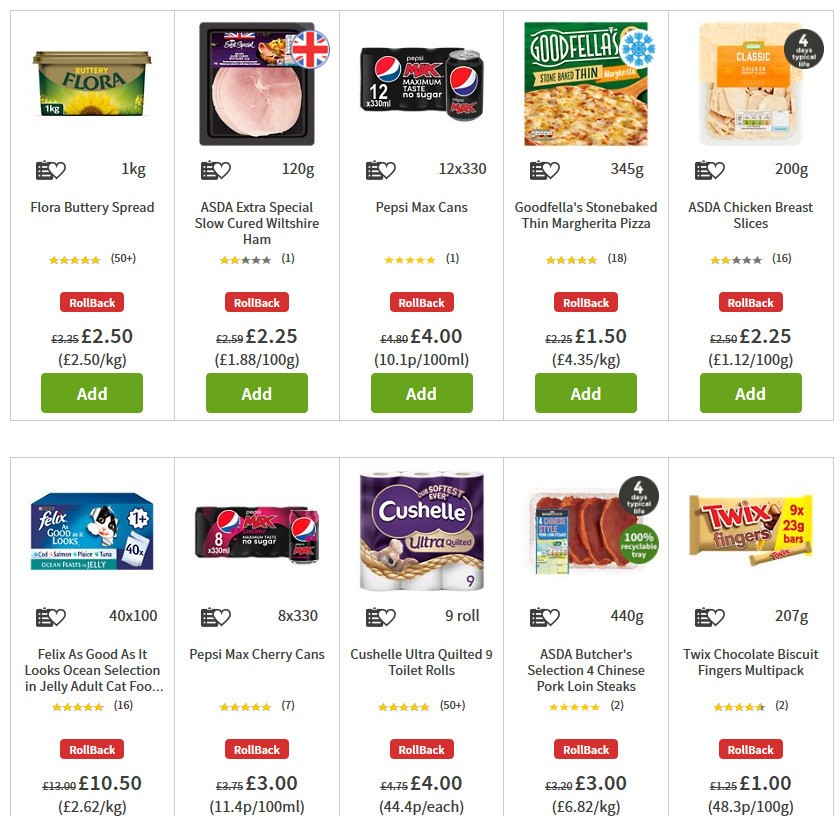 ASDA Offers from 3 July