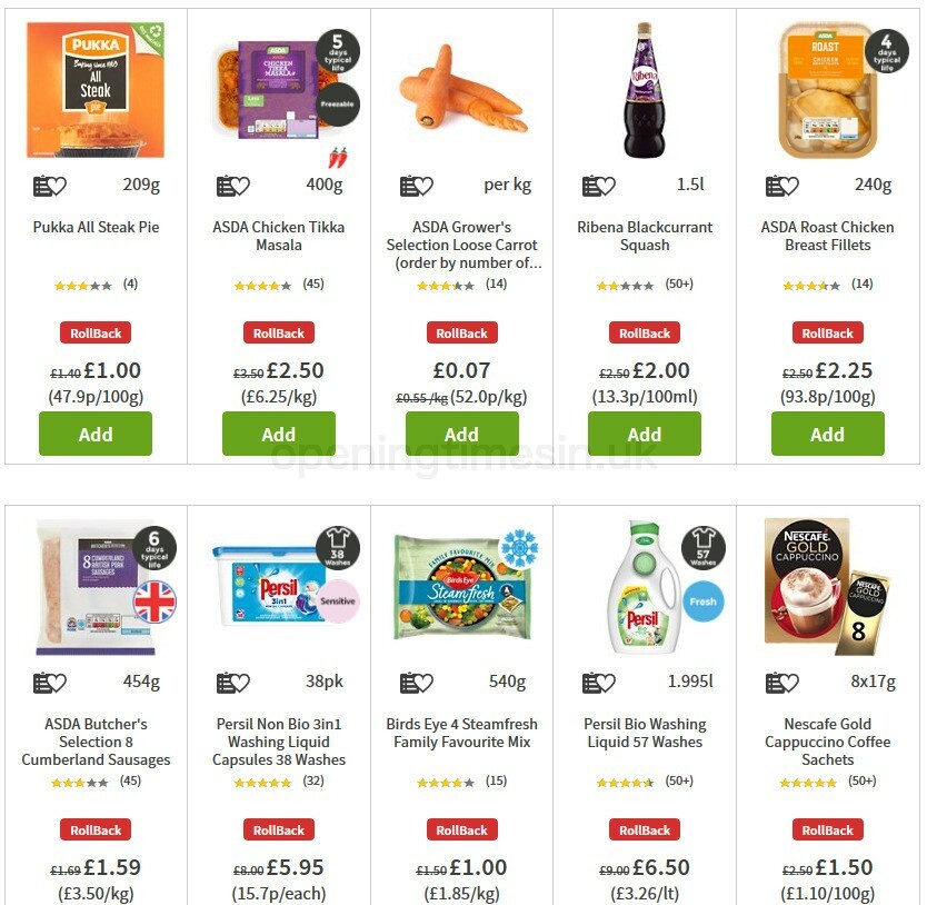 ASDA Offers from 31 July