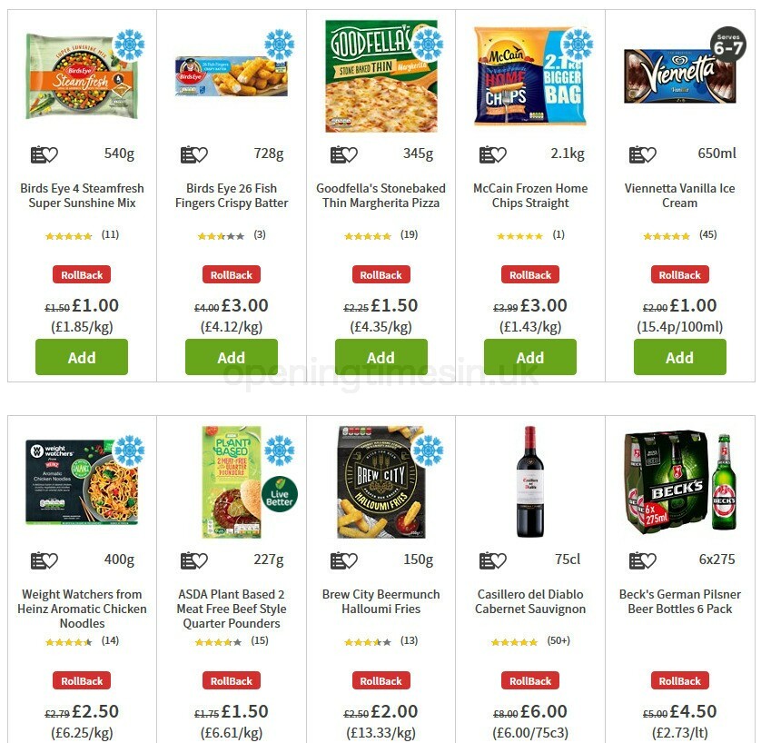 ASDA Offers from 31 July