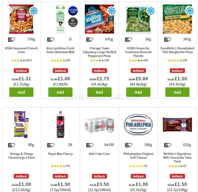 ASDA Offers from 7 August