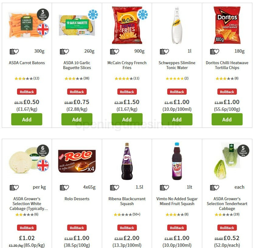 ASDA Offers from 7 August