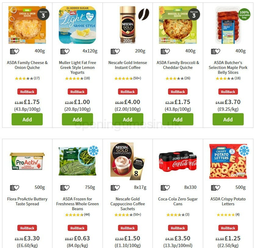 ASDA Offers from 7 August