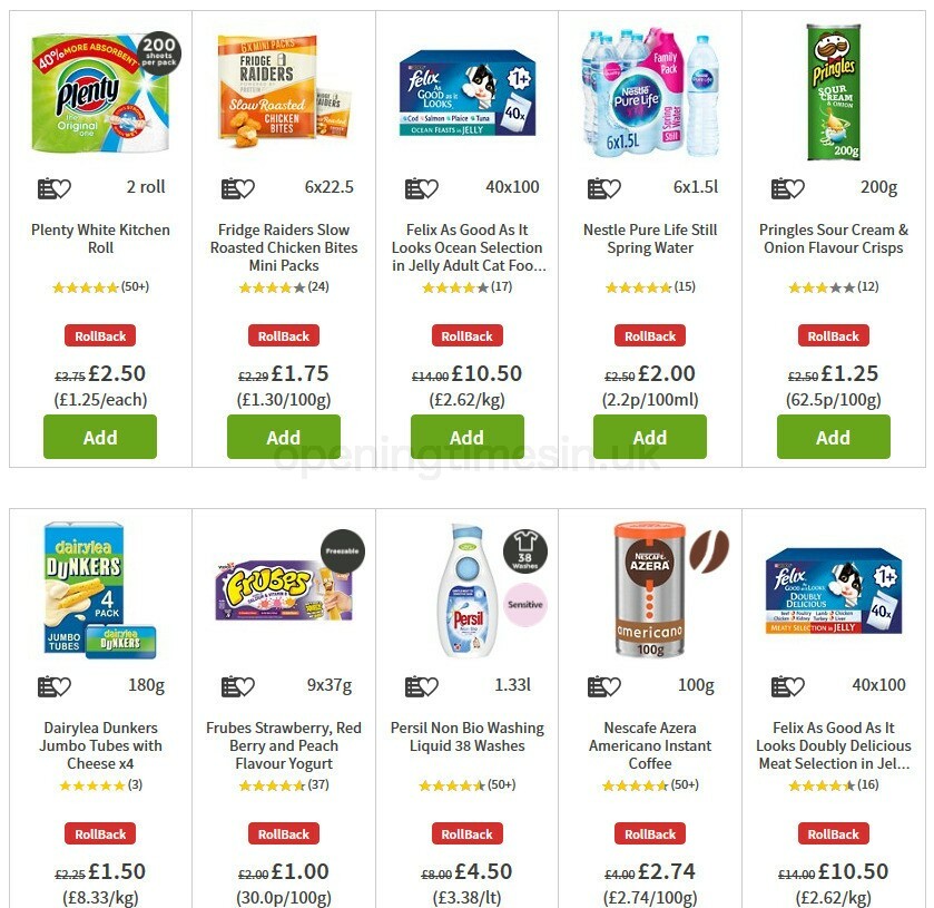 ASDA Offers from 28 August