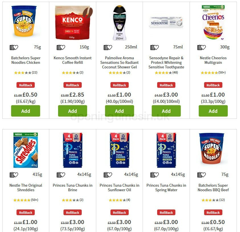 ASDA Offers from 28 August