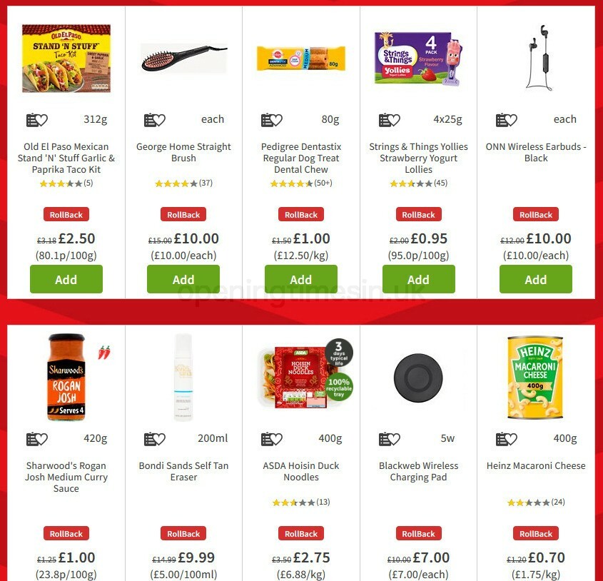 ASDA Offers from 11 September