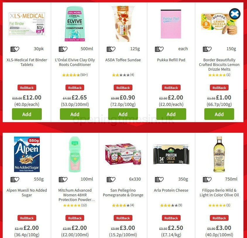 ASDA Offers from 11 September