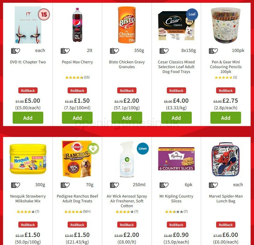 ASDA Offers from 11 September