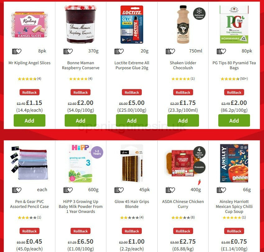 ASDA Offers from 11 September