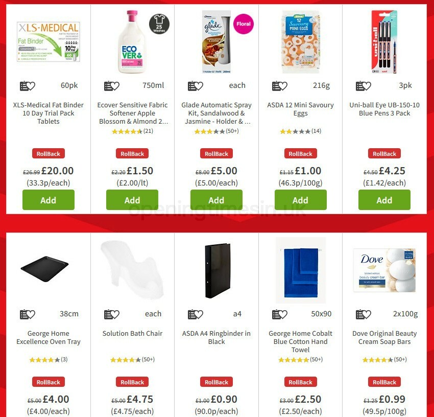 ASDA Offers from 11 September