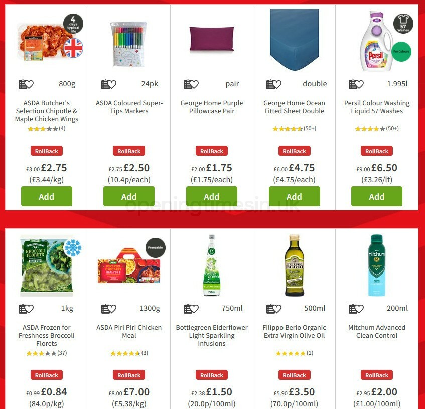 ASDA Offers from 11 September