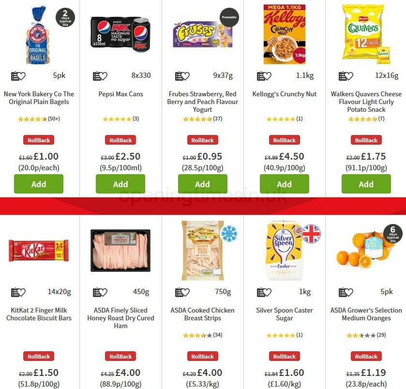 ASDA Offers from 18 September