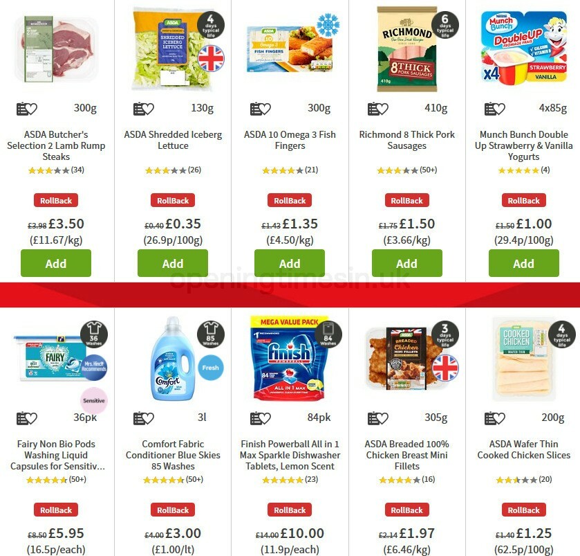 ASDA Offers from 18 September