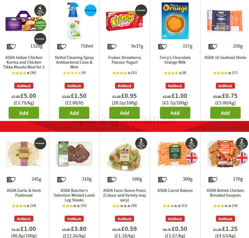 ASDA Offers from 18 September