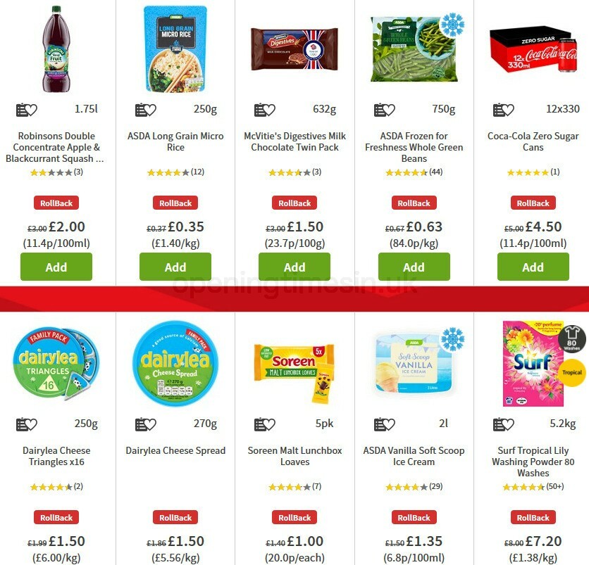 ASDA Offers from 18 September