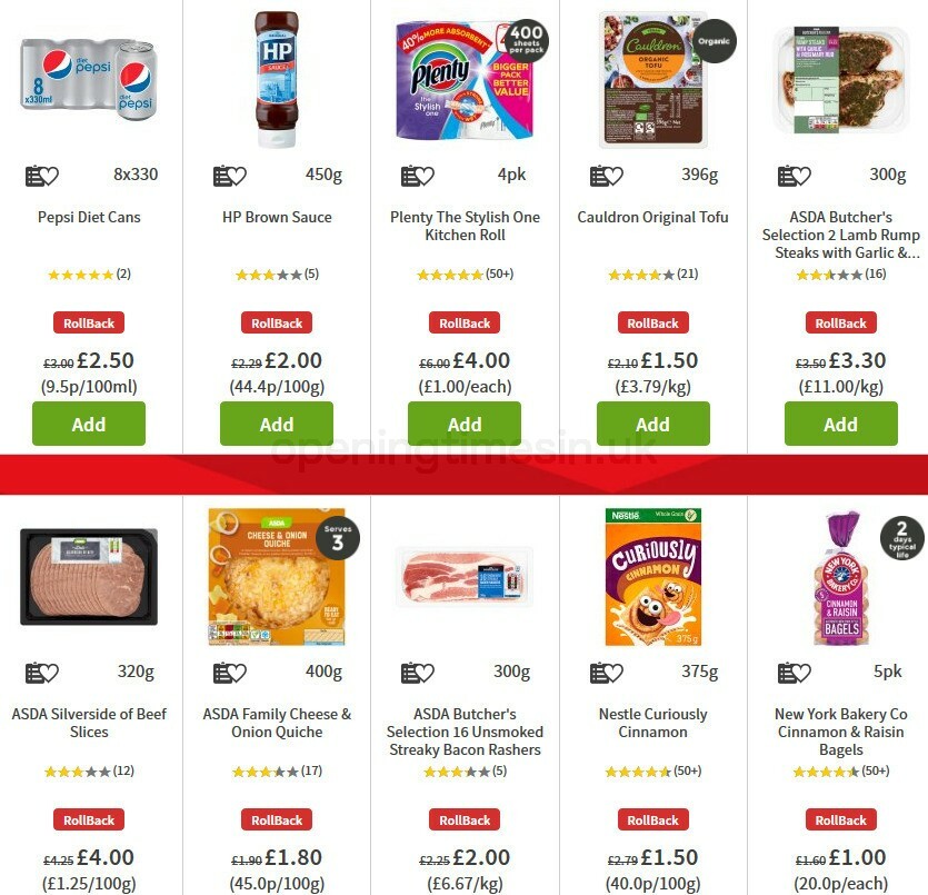 ASDA Offers from 18 September