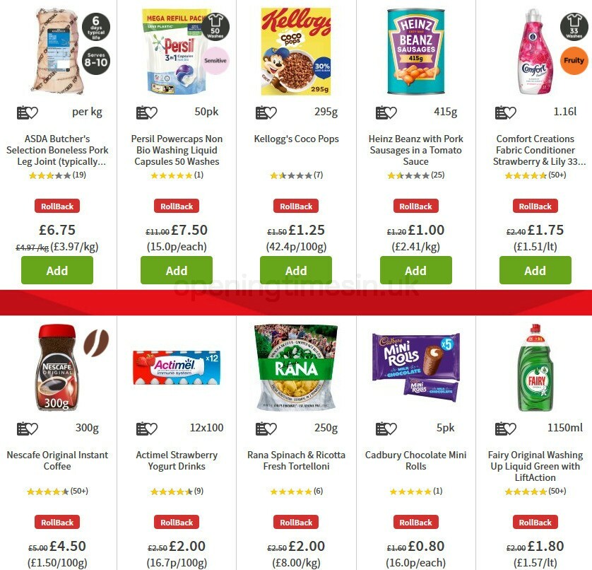 ASDA Offers from 18 September