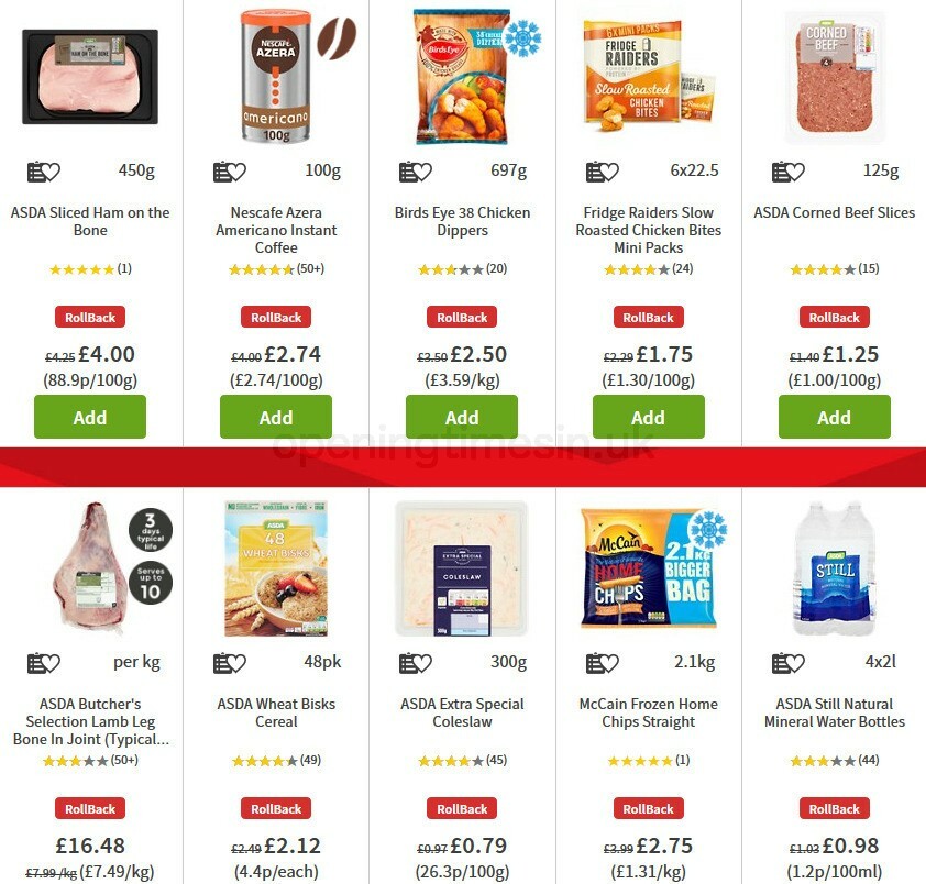 ASDA Offers from 18 September