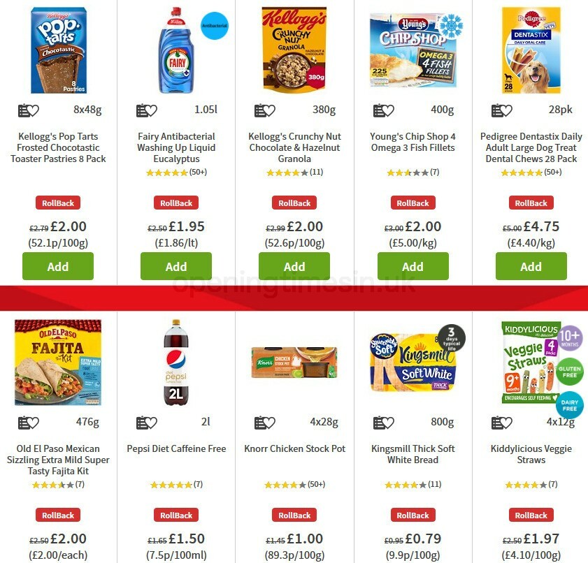 ASDA Offers from 9 October