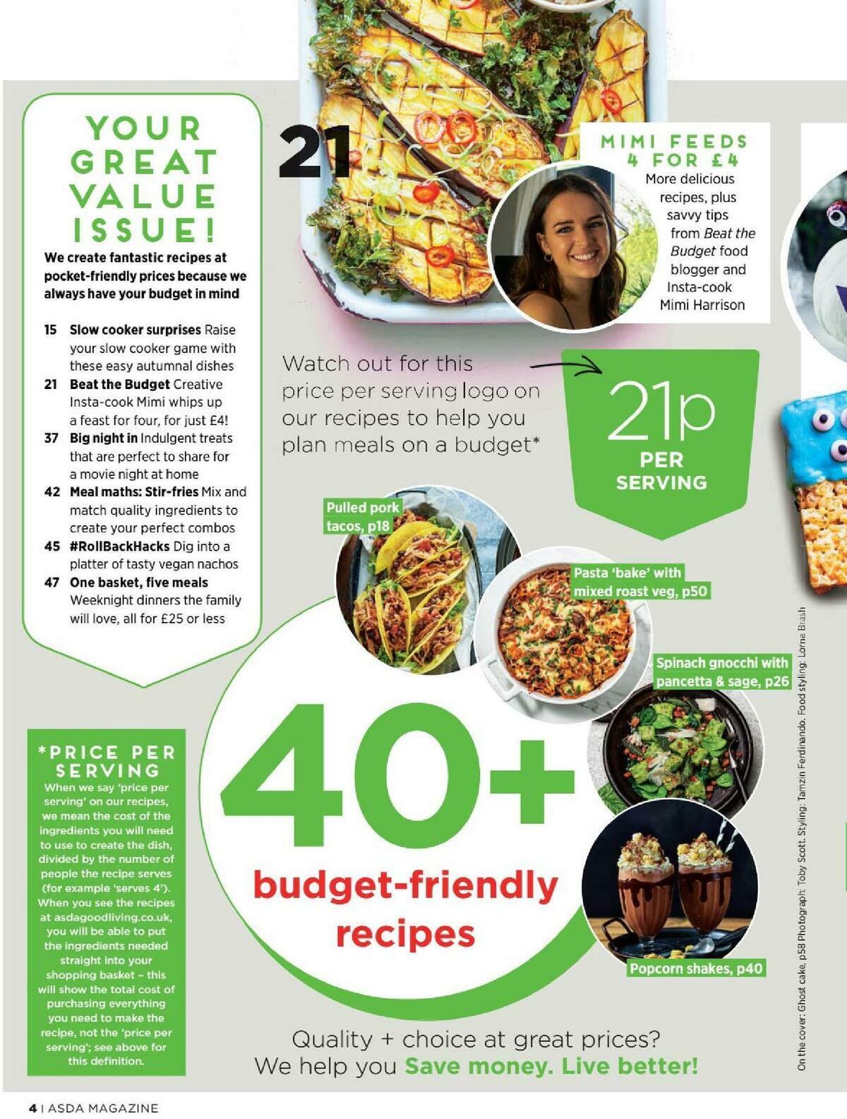 ASDA Magazine October 2020 Offers from 1 October