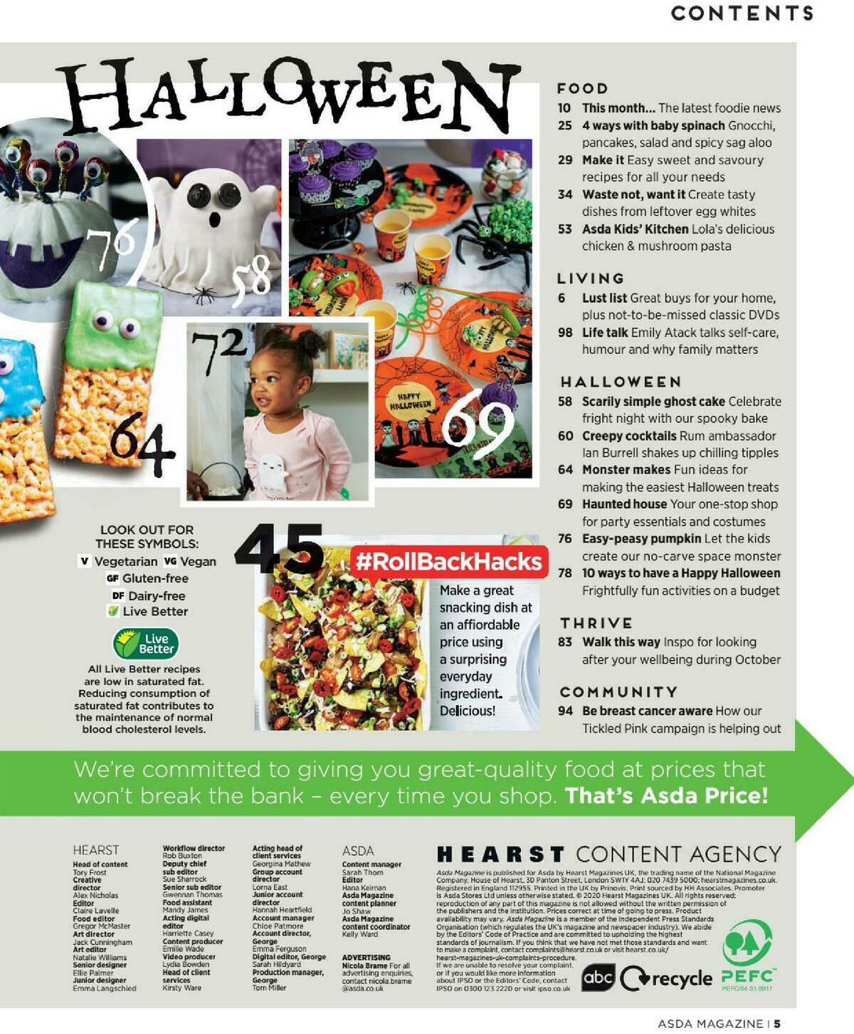 ASDA Magazine October 2020 Offers from 1 October