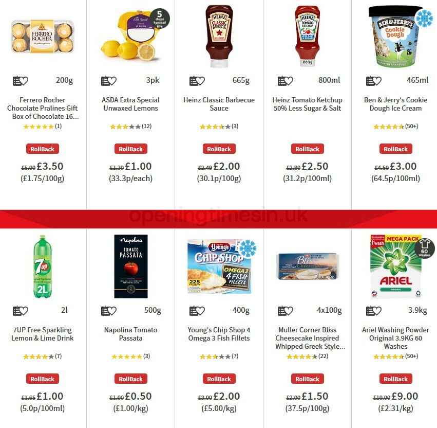 ASDA Offers from 16 October