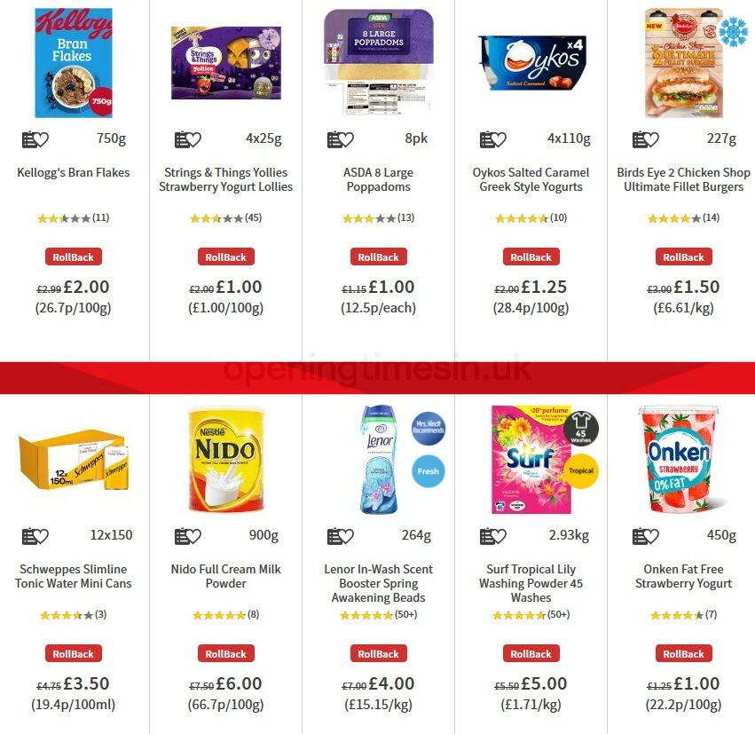 ASDA Offers from 16 October