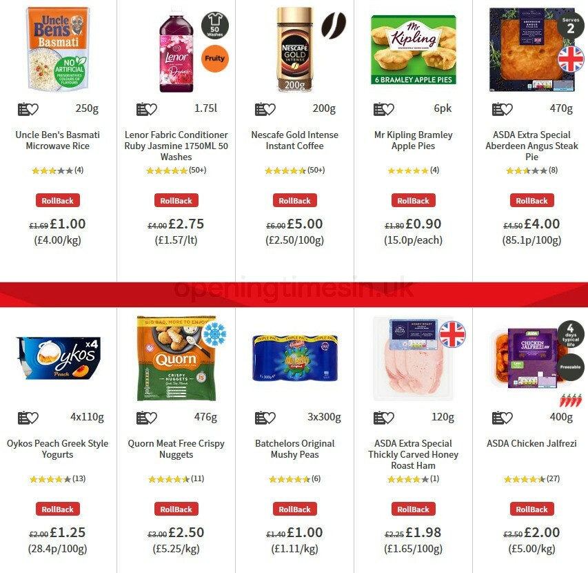 ASDA Offers from 16 October