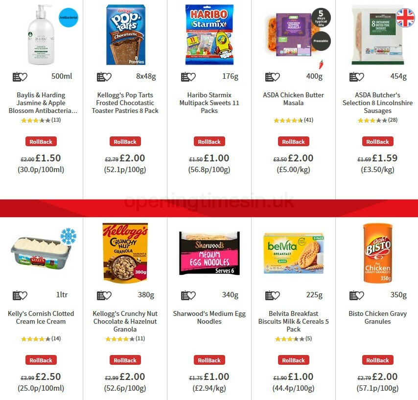 ASDA Offers from 16 October