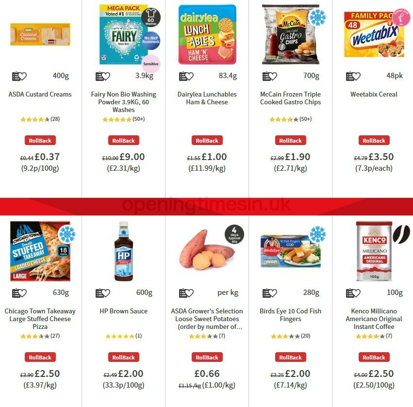 ASDA Offers from 16 October