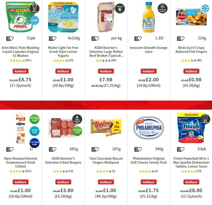 ASDA Offers from 16 October