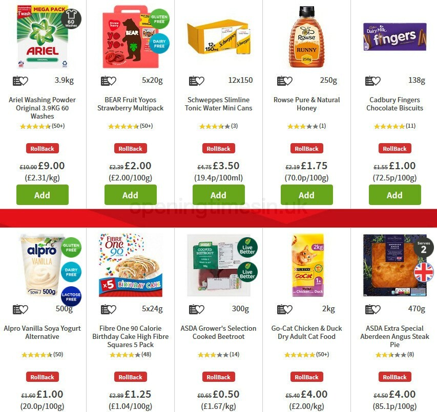 ASDA Offers from 23 October