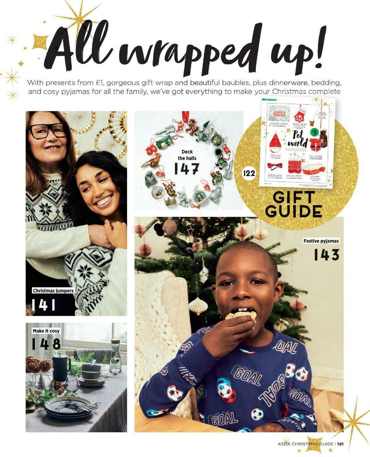 ASDA Magazine Christmas Guide 2020 Offers from 1 November