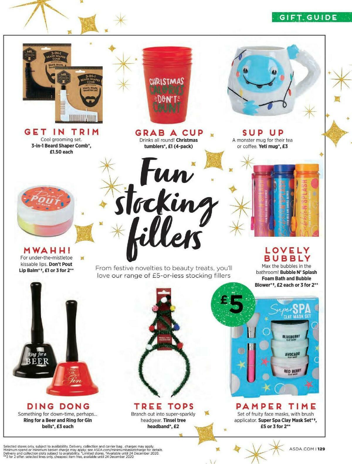 ASDA Magazine Christmas Guide 2020 Offers from 1 November