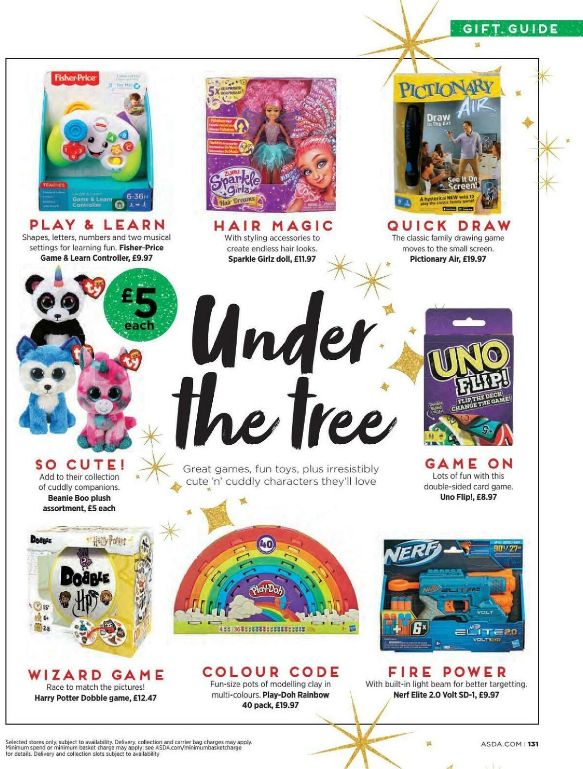 ASDA Magazine Christmas Guide 2020 Offers from 1 November