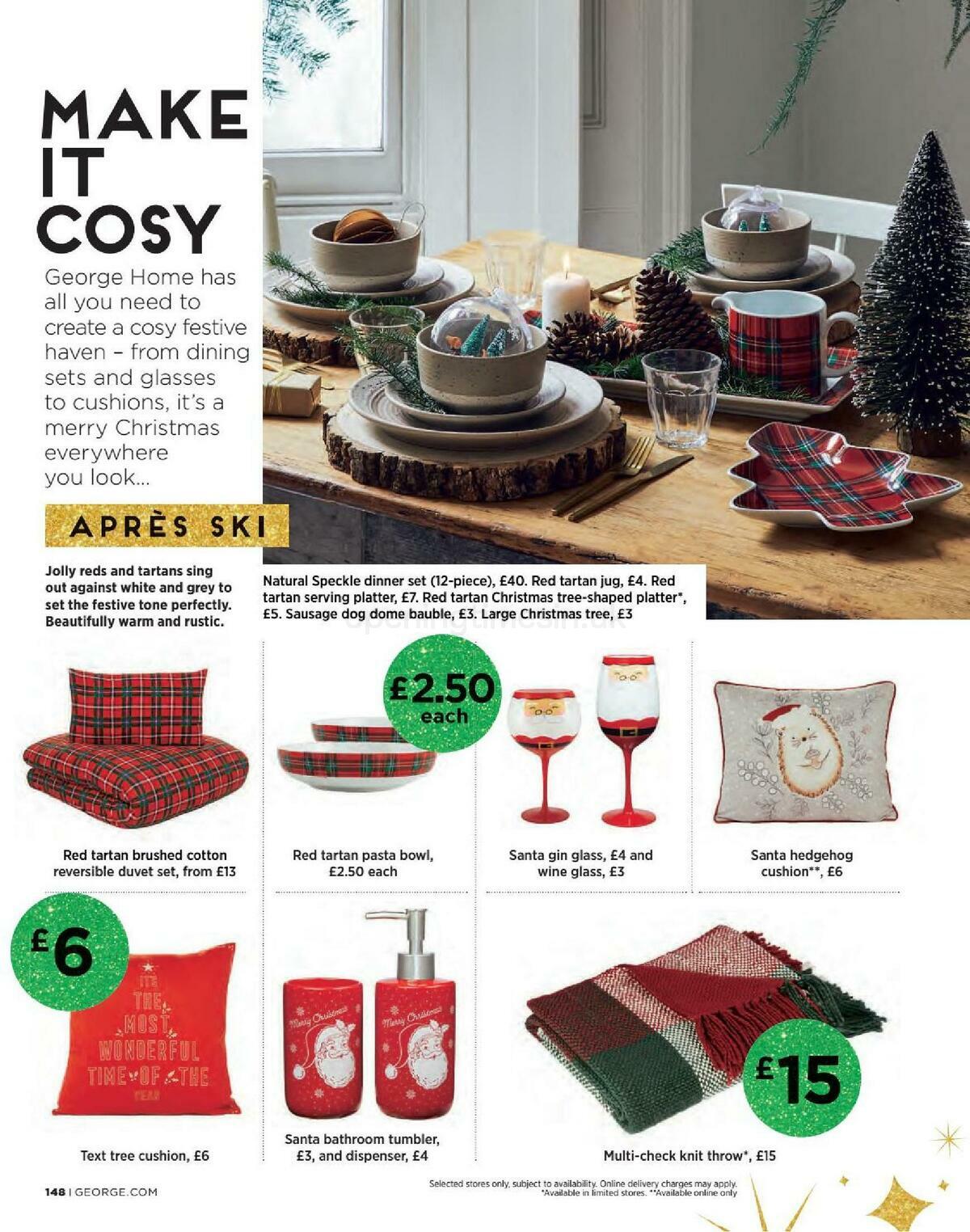 ASDA Magazine Christmas Guide 2020 Offers from 1 November