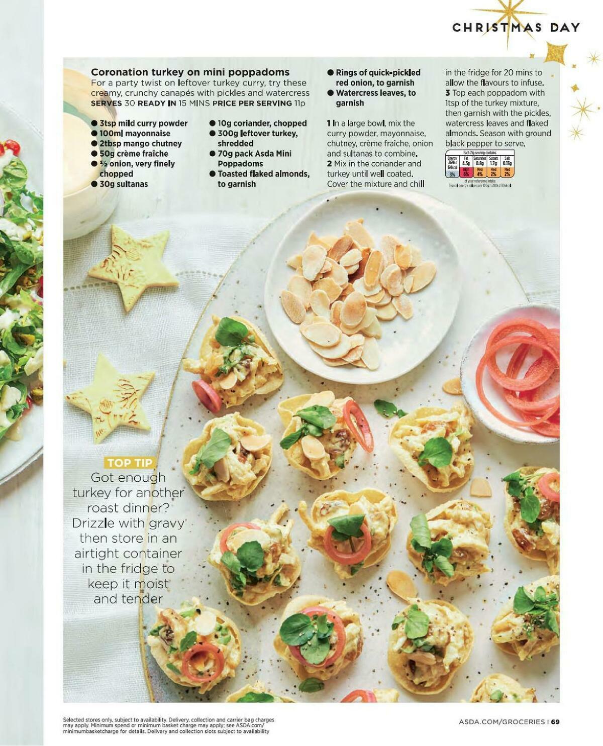 ASDA Magazine Christmas Guide 2020 Offers from 1 November