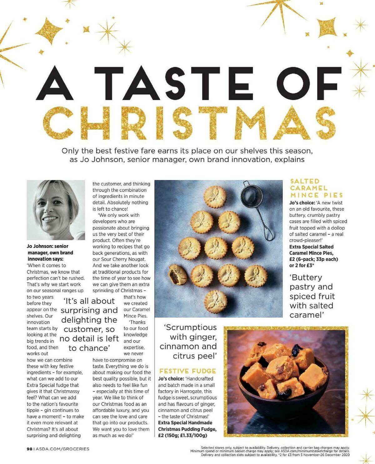 ASDA Magazine Christmas Guide 2020 Offers from 1 November