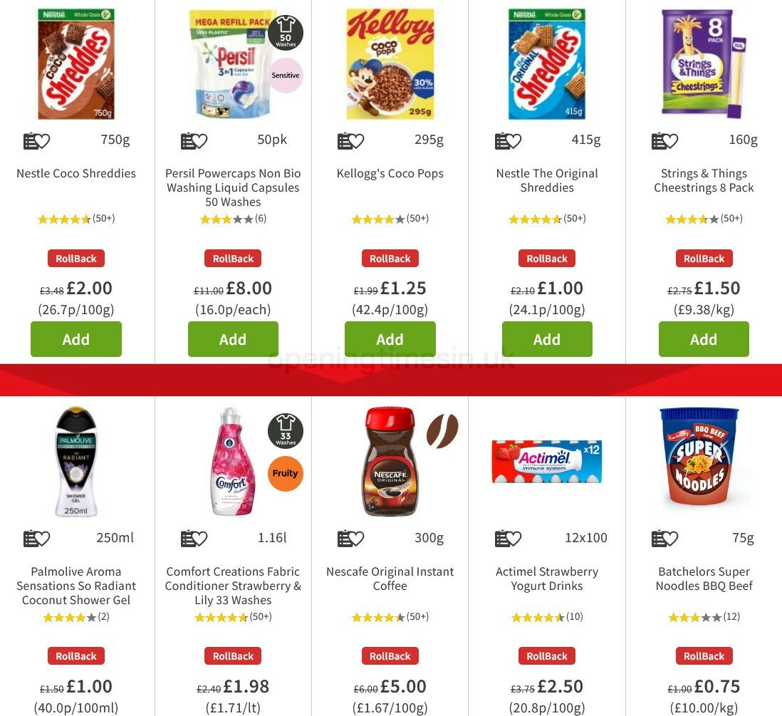 ASDA Offers from 6 November