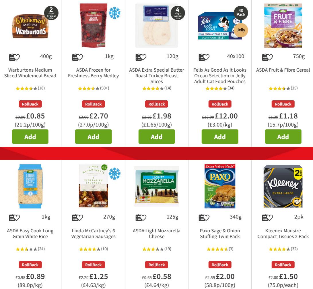 ASDA Offers from 13 November