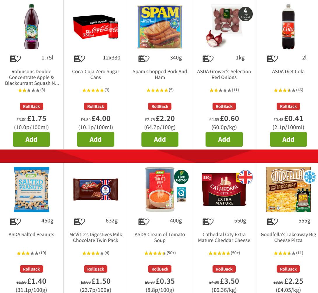 ASDA Offers from 13 November