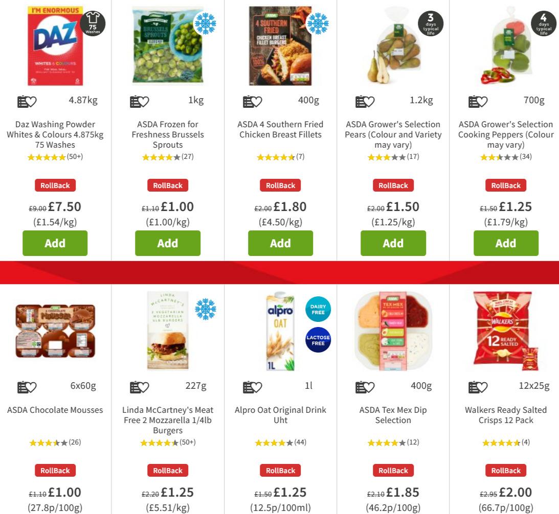 ASDA Offers from 13 November