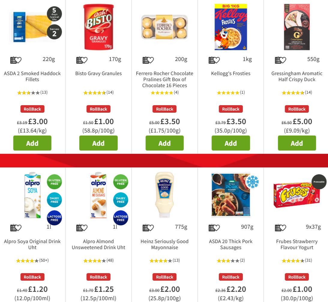 ASDA Offers from 13 November