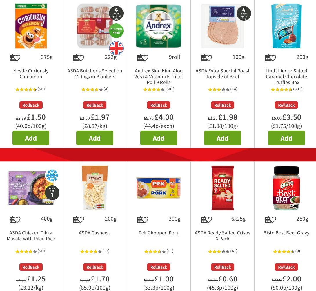 ASDA Offers from 13 November