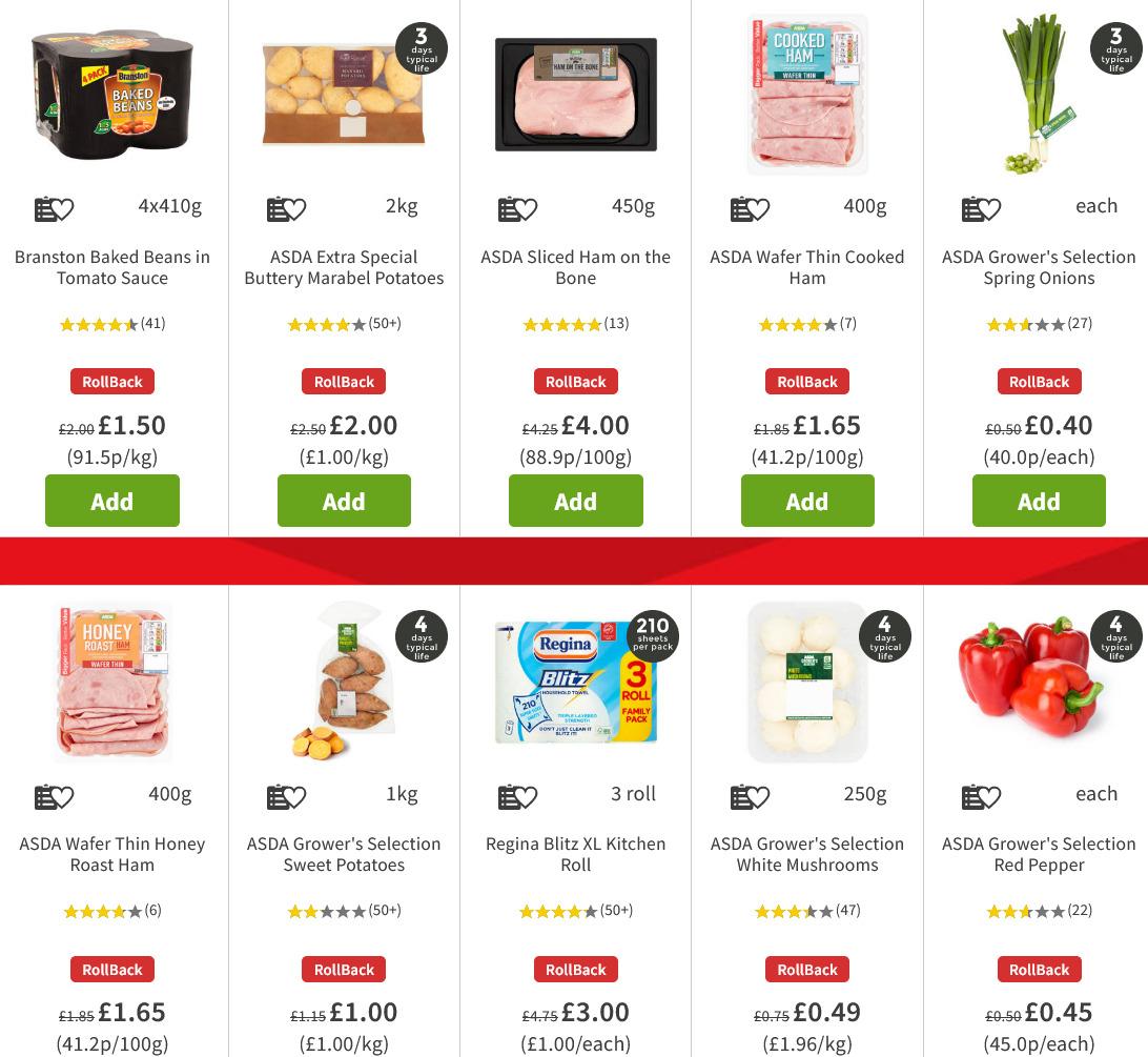 ASDA Offers from 13 November